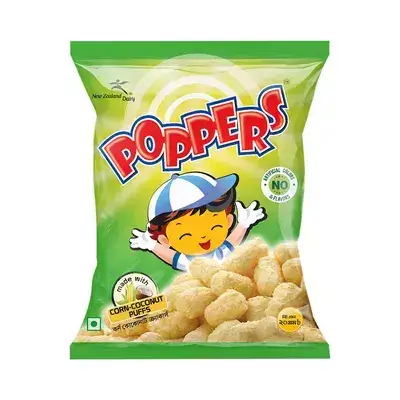 Poppers Corn Coconut Crackers 25(±)5gm | পপার্স কর্ন কোকোনাট ক্র্যাকার্স