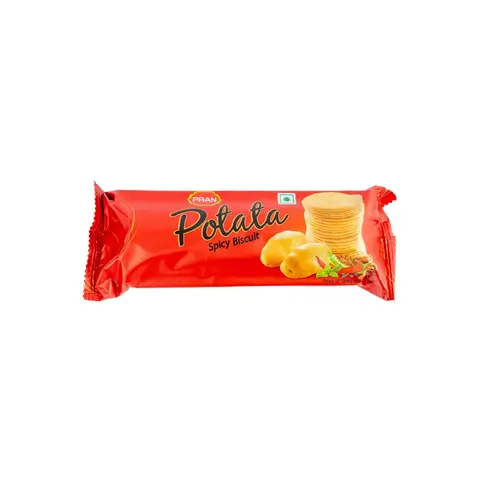 Pran Potata Spicy Flavoured Biscuit 100gm