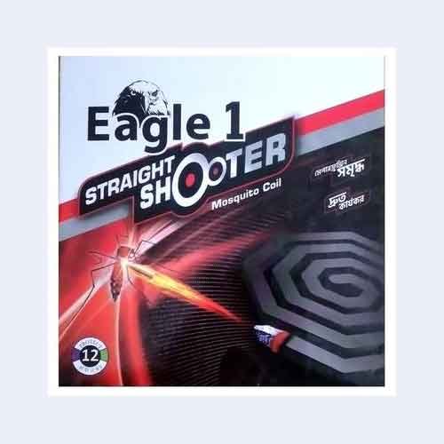 Eagle1 Straight Shooter Mosquito Coil 10Pcs | ঈগল১ স্ট্রেইট শুটার মশার কয়েল