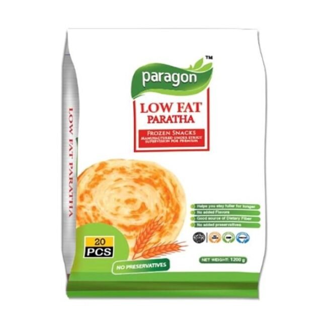 Paragon Law Fat Paratha 1200gm (20Pcs) | পারাগন লো ফ্যাট পরোটা